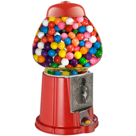 Great Northern 15-Inch Vintage Candy Gumball Machine And Bank With Stand